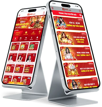Người chơi sử dụng ứng dụng j88vip2 trên điện thoại